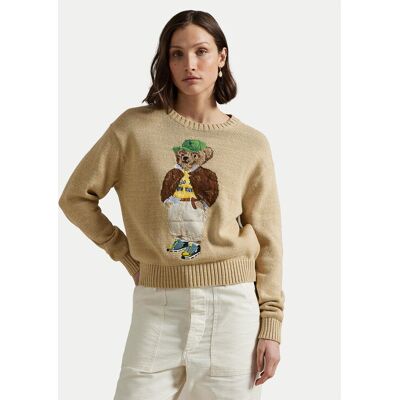Polo Ralph Lauren Pullover 211972121001 Beige Relaxed Fit XXS female Polo Ralph Lauren Pullover 211972121001 Beige Relaxed Fit XXS female
