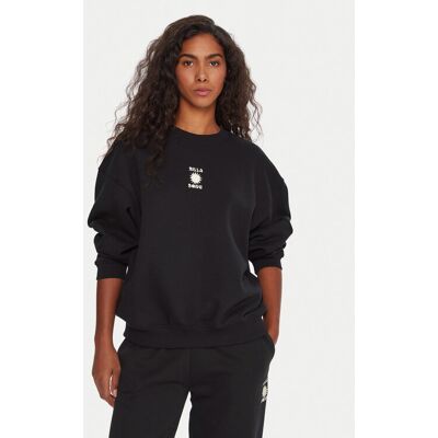 Billabong Sweatshirt So Sunny EBJFT00155 Schwarz Oversize L female Billabong Sweatshirt So Sunny EBJFT00155 Schwarz Oversize L female