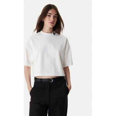HUGO T-Shirt Damelody 50561189 Weiß Regular Fit L female HUGO T-Shirt Damelody 50561189 Weiß Regular Fit L female