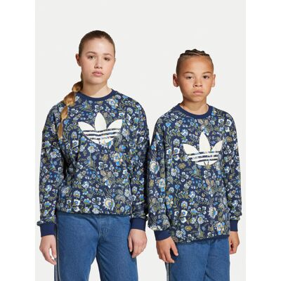 adidas Sweatshirt Liberty London JX6316 Dunkelblau Loose Fit 12_13Y female adidas Sweatshirt Liberty London JX6316 Dunkelblau Loose Fit 12_13Y female