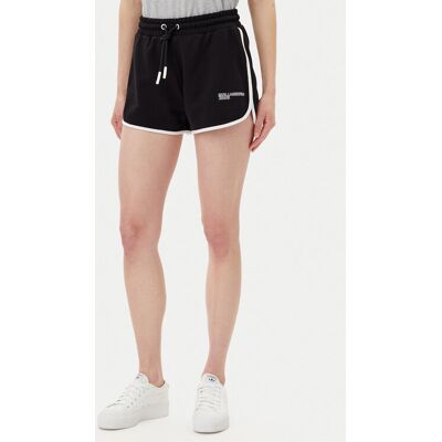 Karl Lagerfeld Kurzes Molleton Femme - Schwarz Karl Lagerfeld Kurzes Molleton Femme - Schwarz