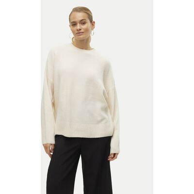 Vero Moda Pullover Boom 10320463 Écru Loose Fit L female Vero Moda Pullover Boom 10320463 Écru Loose Fit L female