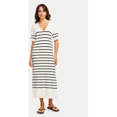 JJXX Strickkleid Layla 12269784 Écru Regular Fit M female JJXX Strickkleid Layla 12269784 Écru Regular Fit M female