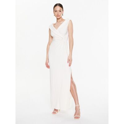 Lauren Ralph Lauren Abendkleid 253863940001 Écru Slim Fit 8 female Lauren Ralph Lauren Abendkleid 253863940001 Écru Slim Fit 8 female