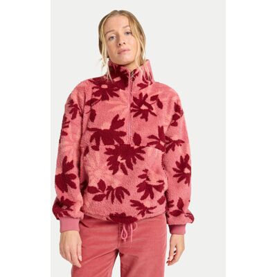 Billabong Fleecejacke Time Off EBJPF00112 Rosa Relaxed Fit s_8 female Billabong Fleecejacke Time Off EBJPF00112 Rosa Relaxed Fit s_8 female