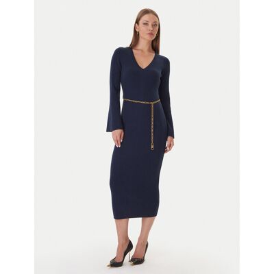 MICHAEL Michael Kors Strickkleid MF5835G4VR Dunkelblau Slim Fit M female MICHAEL Michael Kors Strickkleid MF5835G4VR Dunkelblau Slim Fit M female