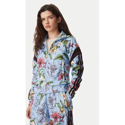 adidas Sweatshirt X Frarm Rio House Of Trio Track Top KX0043 Hellblau Regular Fit S female adidas Sweatshirt X Frarm Rio House Of Trio Track Top KX0043 Hellblau Regular Fit S female