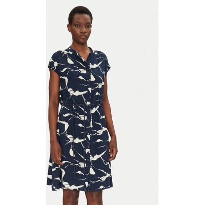 Fransa Kleid für den Alltag 20615541 Dunkelblau Regular Fit XL female Fransa Kleid für den Alltag 20615541 Dunkelblau Regular Fit XL female
