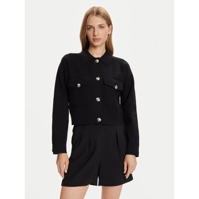 BOSS Strickjacke Furigo 50543970 Schwarz Regular Fit L female BOSS Strickjacke Furigo 50543970 Schwarz Regular Fit L female