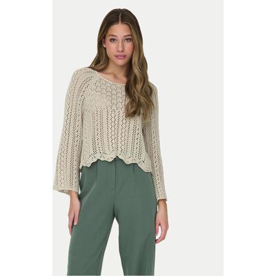 ONLY Pullover Nola 15233173 Grau Regular Fit XL female ONLY Pullover Nola 15233173 Grau Regular Fit XL female