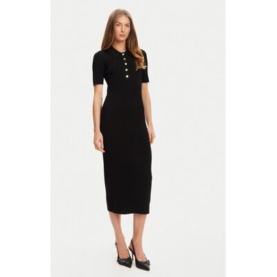 MICHAEL Michael Kors Strickkleid MT5832333D Schwarz Slim Fit M female MICHAEL Michael Kors Strickkleid MT5832333D Schwarz Slim Fit M female