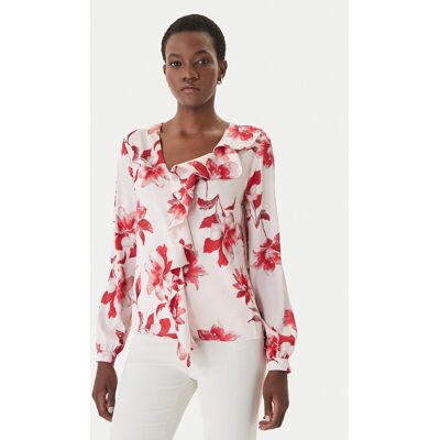 Artigli Bluse ACBL004387 Weiß Regular Fit 42 female Artigli Bluse ACBL004387 Weiß Regular Fit 42 female