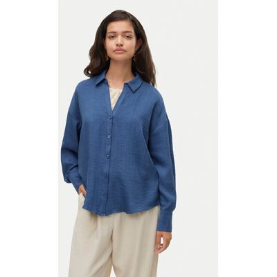Vero Moda Hemd Melaney 10316389 Dunkelblau Loose Fit XS female Vero Moda Hemd Melaney 10316389 Dunkelblau Loose Fit XS female