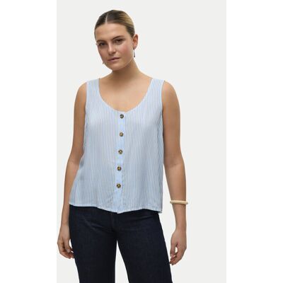 Vero Moda Top Bumpy 10325830 Himmelblau Standard Fit S female Vero Moda Top Bumpy 10325830 Himmelblau Standard Fit S female