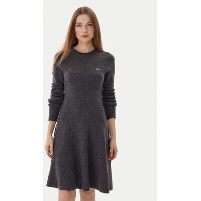 Lacoste Strickkleid EF4161 Grau Regular Fit 44 female Lacoste Strickkleid EF4161 Grau Regular Fit 44 female