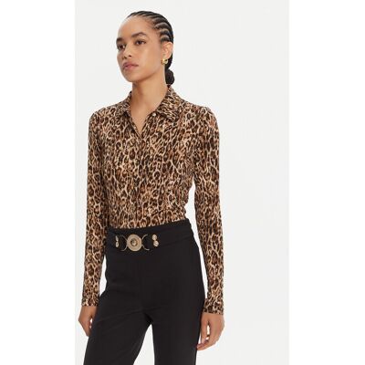 Just Cavalli Hemd 79PAL228 JS496 Braun Slim Fit 44 female Just Cavalli Hemd 79PAL228 JS496 Braun Slim Fit 44 female
