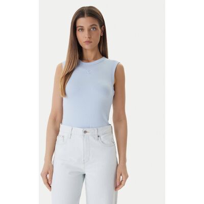 Calvin Klein Jeans Top LV047B265G Blau Slim Fit L female Calvin Klein Jeans Top LV047B265G Blau Slim Fit L female