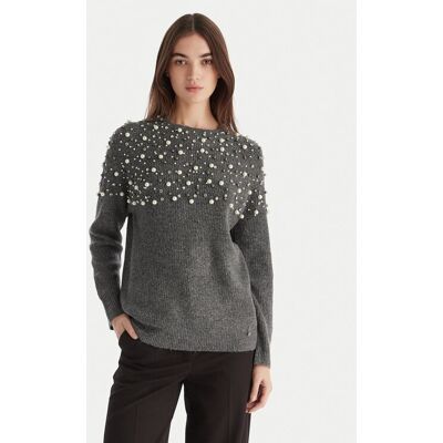 Artigli Pullover ACMA002813 Grau Regular Fit L female Artigli Pullover ACMA002813 Grau Regular Fit L female