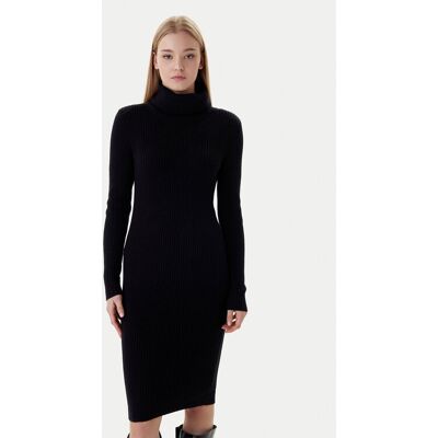 ONLY Strickkleid Nellie 15363533 Schwarz Regular Fit L female ONLY Strickkleid Nellie 15363533 Schwarz Regular Fit L female