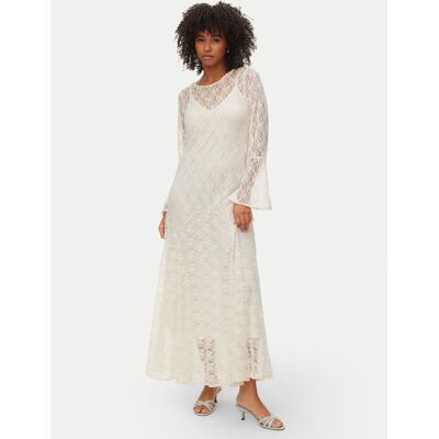 Vero Moda Sommerkleid Loulou 10346192 Creme Loose Fit S female Vero Moda Sommerkleid Loulou 10346192 Creme Loose Fit S female