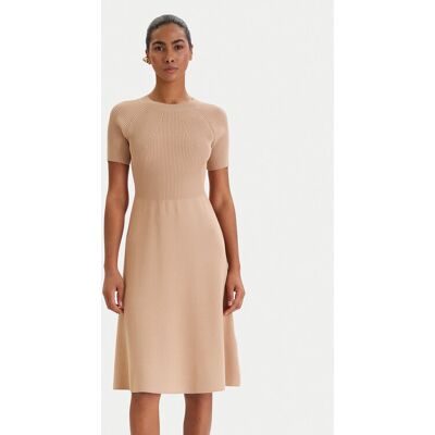 Armani Exchange Strickkleid XW001885 AF10352 Beige Regular Fit XL female Armani Exchange Strickkleid XW001885 AF10352 Beige Regular Fit XL female