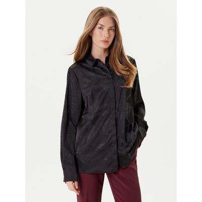 Guess Hemd W5YH40 WFQC2 Schwarz Regular Fit XXL female Guess Hemd W5YH40 WFQC2 Schwarz Regular Fit XXL female