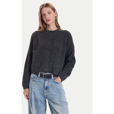ONLY Strickjacke Piemonte 15344118 Grau Regular Fit L female ONLY Strickjacke Piemonte 15344118 Grau Regular Fit L female