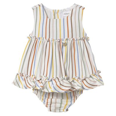 Mayoral Sommerkleid 1844 Bunt Regular Fit 6_9M female Mayoral Sommerkleid 1844 Bunt Regular Fit 6_9M female