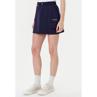 Guess Minirock V5YD04 KCX42 Dunkelblau Regular Fit S female Guess Minirock V5YD04 KCX42 Dunkelblau Regular Fit S female