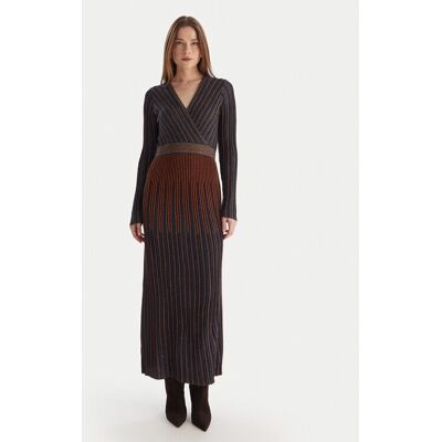 Fracomina Strickkleid FS25WD5006K558Q7 Bunt Regular Fit M female Fracomina Strickkleid FS25WD5006K558Q7 Bunt Regular Fit M female