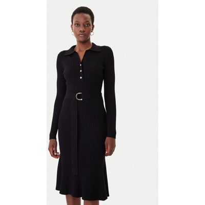 Marciano Guess Strickkleid 5BGK07 5891Z Schwarz Slim Fit 44 female Marciano Guess Strickkleid 5BGK07 5891Z Schwarz Slim Fit 44 female