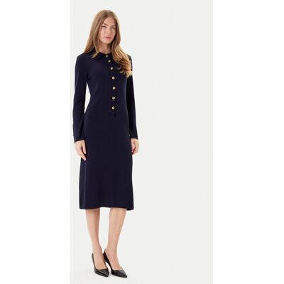 Luisa Spagnoli Strickkleid Matteucci 100147 Dunkelblau Regular Fit M female Luisa Spagnoli Strickkleid Matteucci 100147 Dunkelblau Regular Fit M female