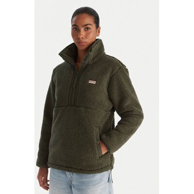 Hunter Fleecejacke Tiorga HARW0016252 Grün Regular Fit M female Hunter Fleecejacke Tiorga HARW0016252 Grün Regular Fit M female