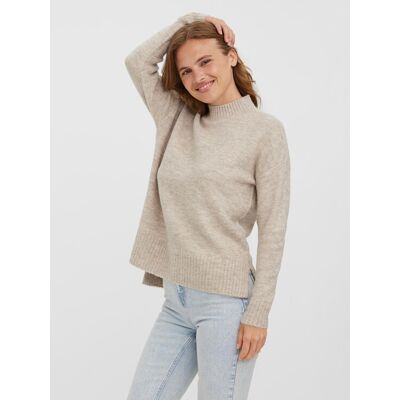 Vero Moda Pullover 10269229 Beige Regular Fit M female Vero Moda Pullover 10269229 Beige Regular Fit M female