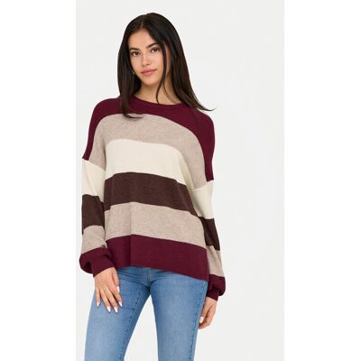 ONLY Pullover Atia 15220044 Violett Regular Fit L female ONLY Pullover Atia 15220044 Violett Regular Fit L female
