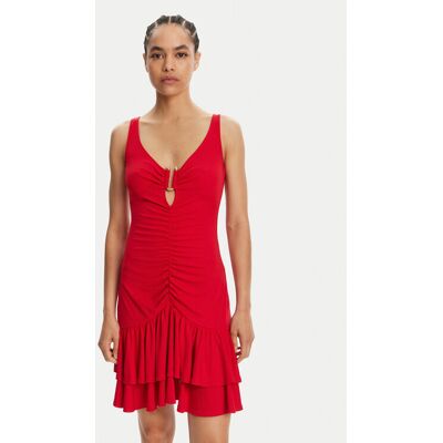 Just Cavalli Kleid für den Alltag 78PAO907 Rot Slim Fit 46 female Just Cavalli Kleid für den Alltag 78PAO907 Rot Slim Fit 46 female