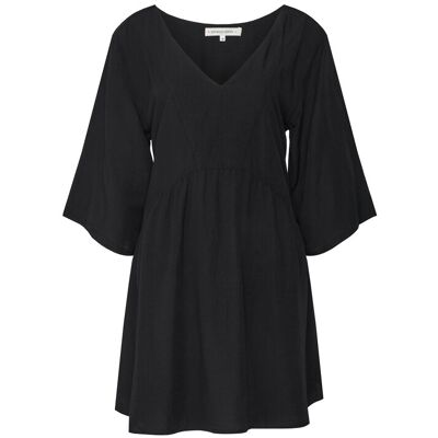 Banana Moon Sommerkleid Agathe Holidays LHN01 Schwarz Loose Fit M female Banana Moon Sommerkleid Agathe Holidays LHN01 Schwarz Loose Fit M female
