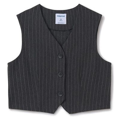Mayoral Weste 7320 Grau Regular Fit 14 female Mayoral Weste 7320 Grau Regular Fit 14 female