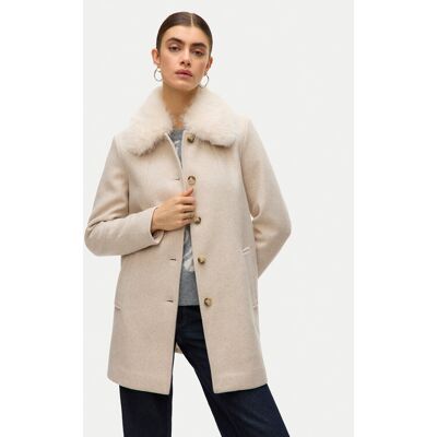Vero Moda Übergangsmantel Autumn 10331559 Beige Regular Fit S female Vero Moda Übergangsmantel Autumn 10331559 Beige Regular Fit S female