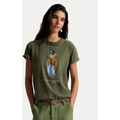 Polo Ralph Lauren T-Shirt 211B17806001 Dunkelgrün Regular Fit XL female Polo Ralph Lauren T-Shirt 211B17806001 Dunkelgrün Regular Fit XL female