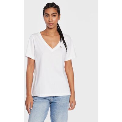 Calvin Klein T-Shirt Smooth K20K205338 Weiß Regular Fit XXS female Calvin Klein T-Shirt Smooth K20K205338 Weiß Regular Fit XXS female