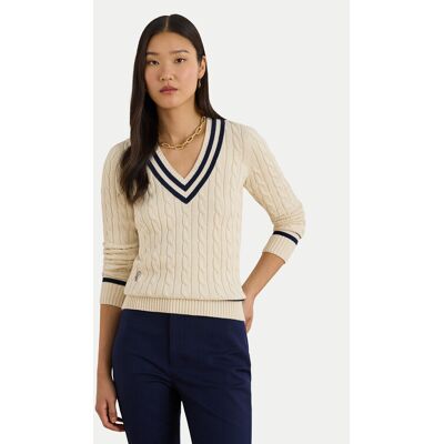 LAUREN RALPH LAUREN Pullover 200B22020001 Hellbeige Relaxed Fit M female LAUREN RALPH LAUREN Pullover 200B22020001 Hellbeige Relaxed Fit M female