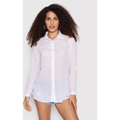 Banana Moon Hemd Gary Adilson HPP10 Weiß Regular Fit L female Banana Moon Hemd Gary Adilson HPP10 Weiß Regular Fit L female
