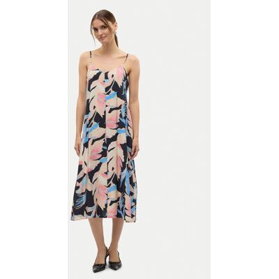 Vero Moda Sommerkleid Josie 10303398 Schwarz Regular Fit M female Vero Moda Sommerkleid Josie 10303398 Schwarz Regular Fit M female