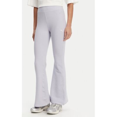 PUMA - DARE TO Strukturierte ausgestellte Leggings Damen - XL - Blau - Leggings PUMA - DARE TO Strukturierte ausgestellte Leggings Damen - XL - Blau - Leggings