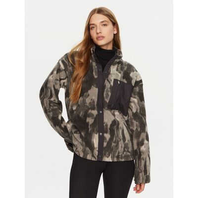 Champion Fleecejacke 117496 Grau Loose Fit M female Champion Fleecejacke 117496 Grau Loose Fit M female