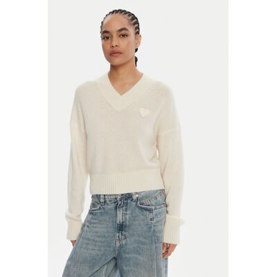 HUGO Pullover Scutie_B 50543059 Écru Regular Fit XS female HUGO Pullover Scutie_B 50543059 Écru Regular Fit XS female