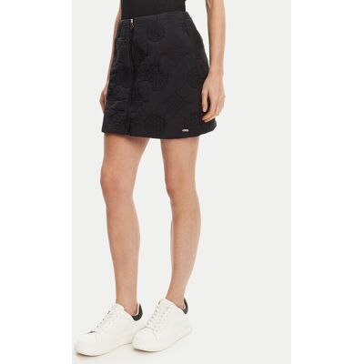 Guess Minirock V5YD02 WHEB2 Schwarz Regular Fit L female Guess Minirock V5YD02 WHEB2 Schwarz Regular Fit L female