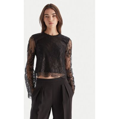 Bardot Bluse Antonelle 60127TB Schwarz Regular Fit 10 female Bardot Bluse Antonelle 60127TB Schwarz Regular Fit 10 female