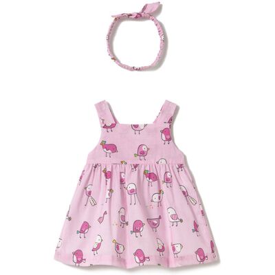 Mayoral Sommerkleid 1873 Rosa Regular Fit 6_9M female Mayoral Sommerkleid 1873 Rosa Regular Fit 6_9M female
